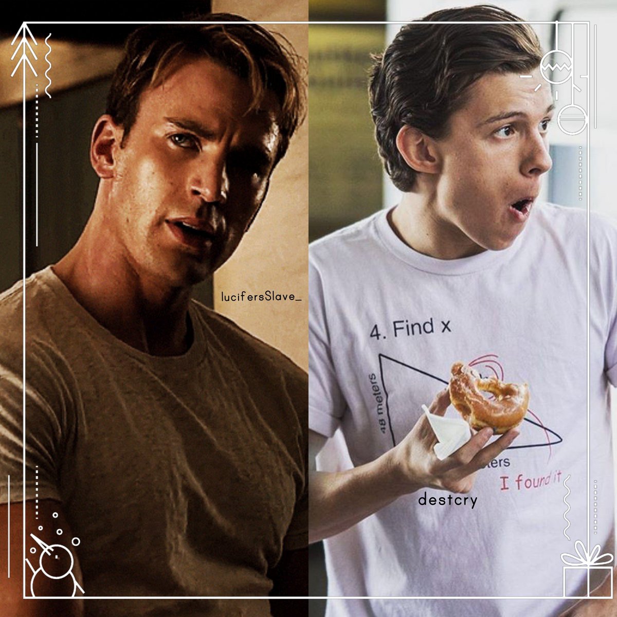 SatansCurelty's tweet image. New Layout: Christmas Special

loving his two halves endlessly
lιттle one keeps him sane
Progeny drove him crackers

     all and all nothing would change
   the love he has dedicated to them