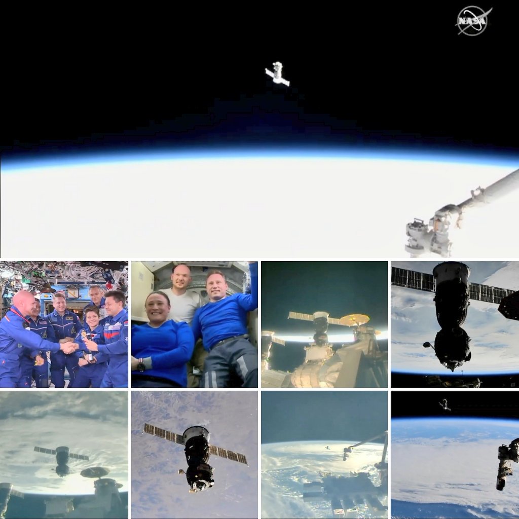 sarahmldnenbr's tweet photo. Farewell @Space_Station 🛰️ See you again! Godspeed!🌍
@Astro_Alex Sergei Prokopyev and @AstroSerena left #ISS
The key of the commander was handed to Oleg Kononenko.
(Screenshots from @NASA live on @YouTube )
@Astro_DavidS @AstroAnnimal #Exp57 #SoyuzMS09
@esa @roscosmos @csa_asc https://t.co/lVqbNJq3h5