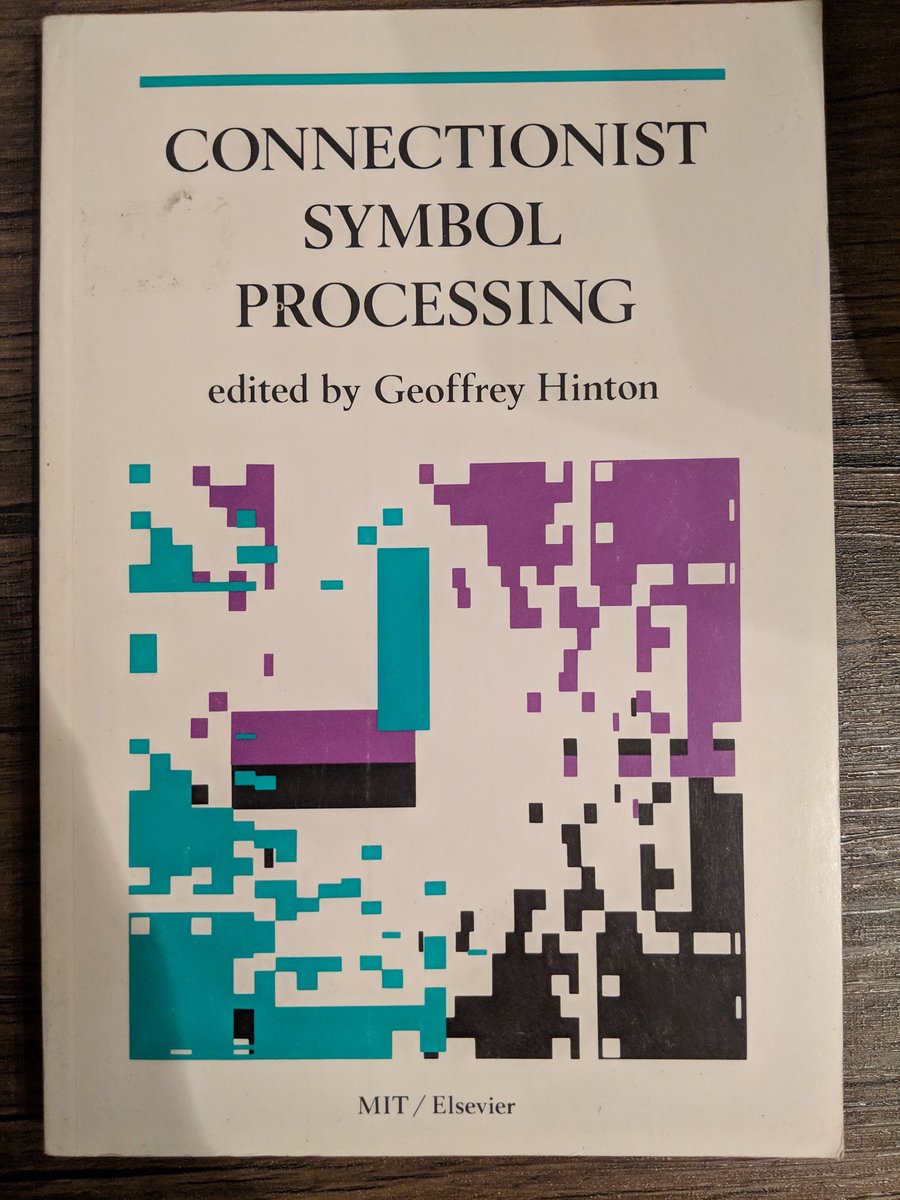 Cover of book, Connectionist Symbol Processing, edited by Geoffrey Hinton