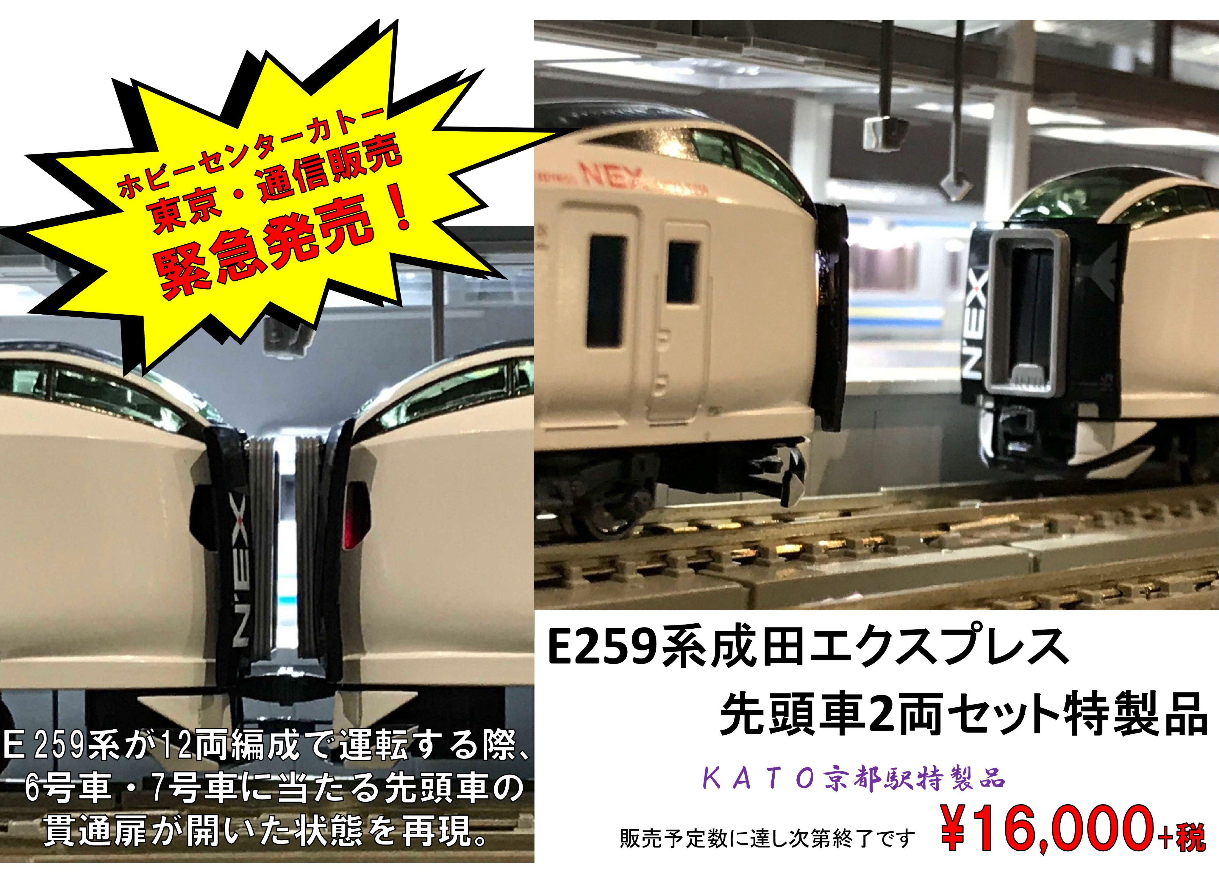 加工品】KATO E259系 成田エクスプレス 先頭車2両 連結仕様