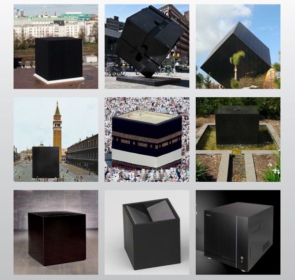 black cubes outside. black cube is something youll have to look into on ur own