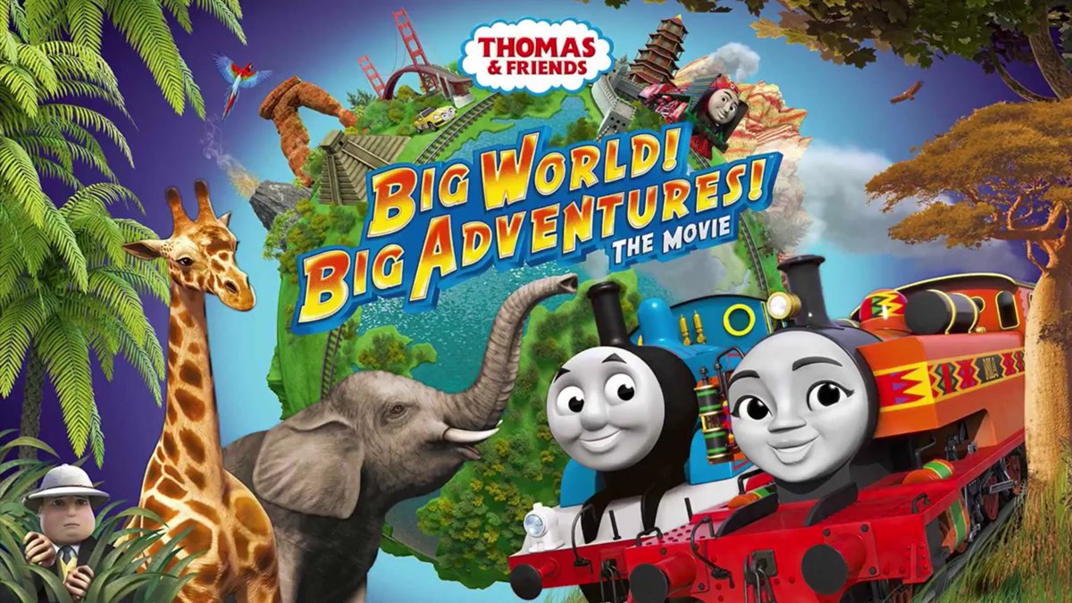 ThomasNumber1__'s tweet image. Top 5 best scenes from Big World! Big Adventures: 
5. The engines searching for Thomas
4. Thomas on Africa
3. Turbo Thomas and Ace on Brazil
2. Thomas sings Sometimes You Make a Friend 
1. Thomas' wild race on Utah and Thomas rescuing Nia at the Himalayas