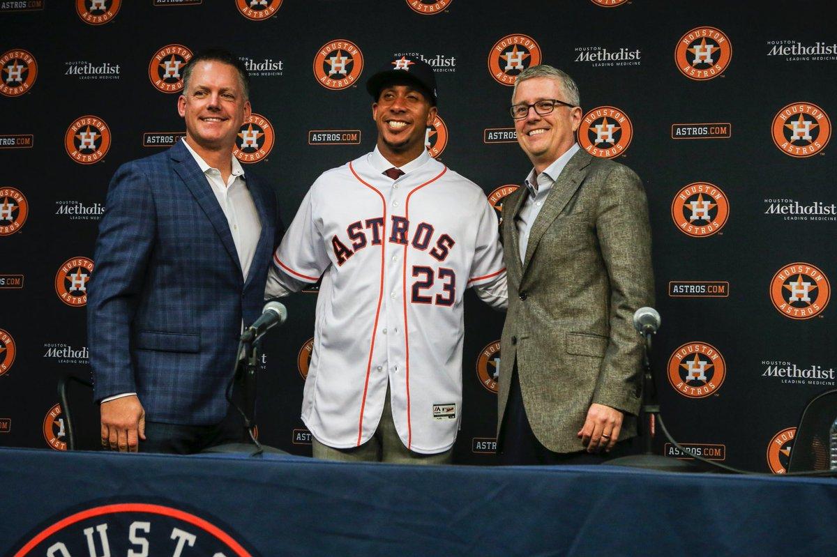 Mlb Japan アストロズの外野陣に新戦力加入 マイケル ブラントリーが入団会見を行いました T Co Uhfeojgdka T Co Ipfddbqznm Twitter Mlb Japan アストロズの外野陣に新戦力加入 マイケル ブラントリーが入団会見を行いました T Co Uhfeojgdka T Co Ipfddbqznm Twitter