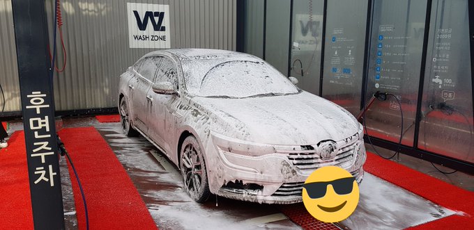 오랜만에 세차왔어용 