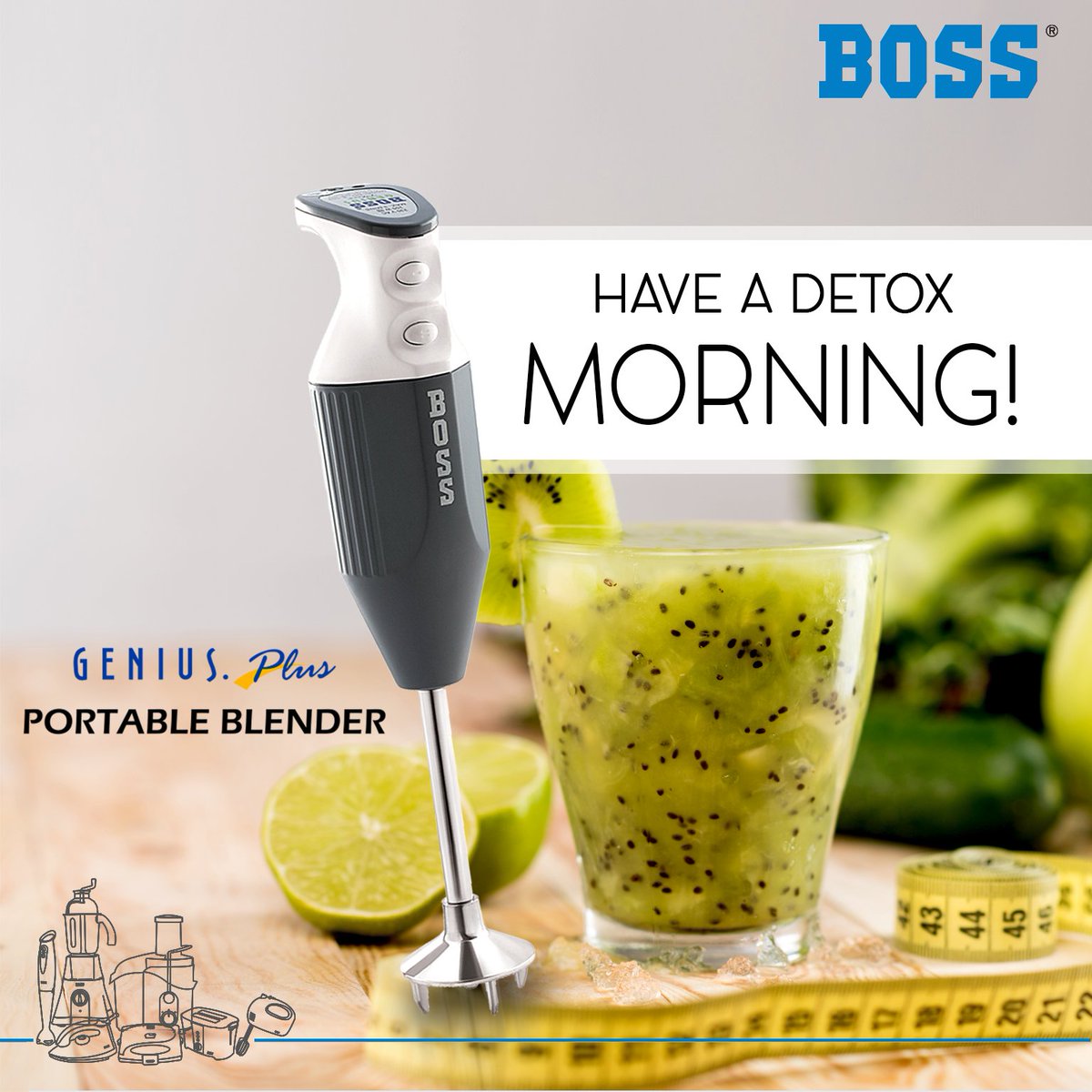 BOSS_Appliances's tweet photo. Prepare a healthy blend of detox juices for breakfast with BOSS Genius Plus Hand Blender.
Buy Now: https://t.co/odh3BbwSXN
#BOSSGeniusPlus #Blenders #Beverages #Juices #Detox #DetoxJuice #DetoxMorning #Soups #BOSSHomeAppliances https://t.co/VIZQ6zHZCm