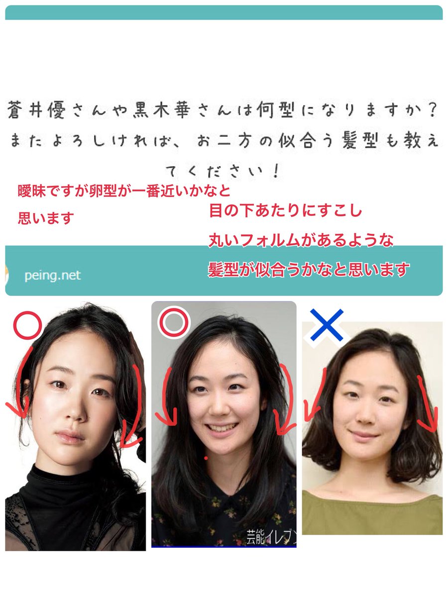 アネモネ 蒼井優のような鼻orフェイスラインをごまかしたい 蒼井優は卵型 サイドアップやハーフサイドアップ 前髪の動きにより目線がかなり横にずれ顔半分から髪あたりが視覚の中心になりなんとなく鼻の印象が薄れる またサイドにボリュームがあること