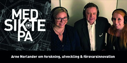 Är vår innovationsprocess tillräckligt innovativ för att försvara Sverige? Hur kommer AI att förändra skyddet av samhället och varför är det viktigt att utveckla tillämpningar av forskning? 
Vi har träffat Arne Norlander på Secana. 
#föpol #svfm
soundcloud.com/medsiktepa/hur…