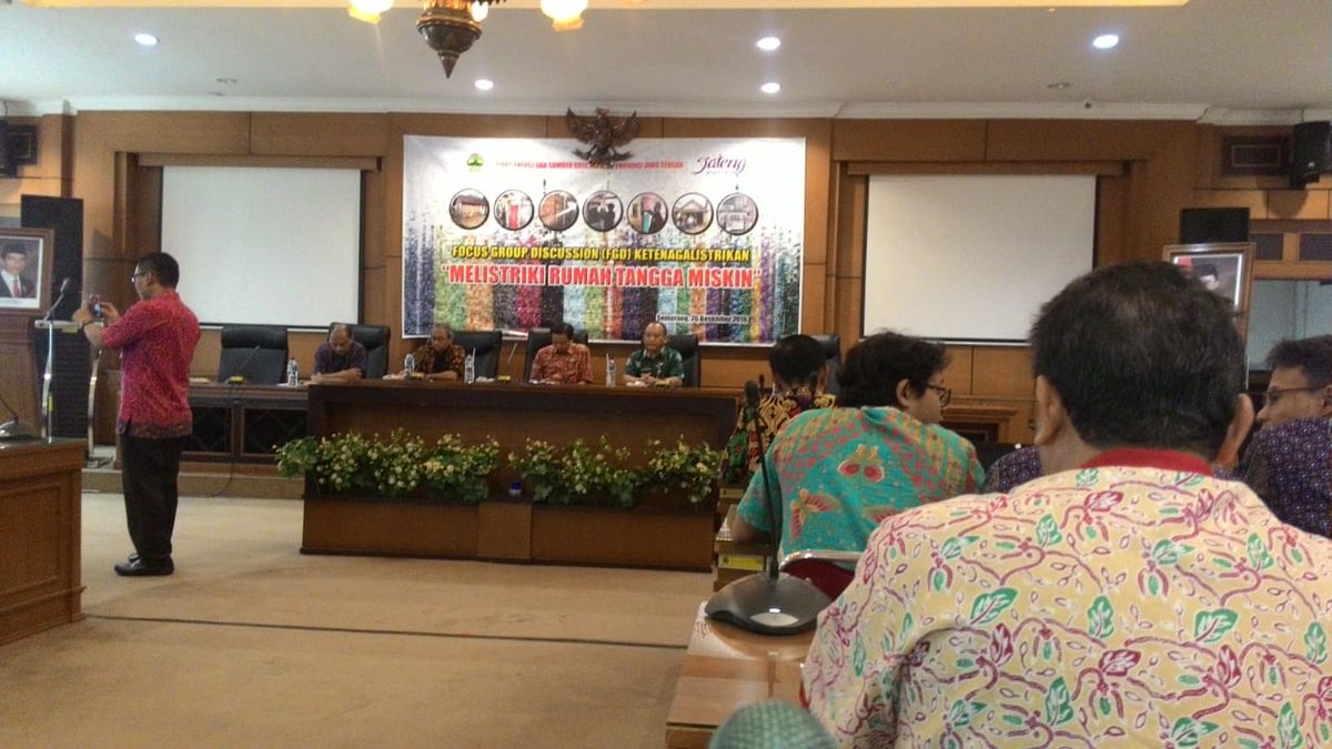 FGD Ketenagalistrikan. Melistriki Rumah Tangga Miskin