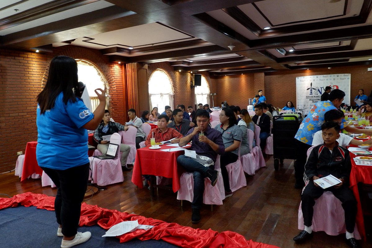 NYCPilipinas's tweet photo. Ilocos Norte Youth Parliament formally opens at Fort Ilocandia, Ilocos Norte with selected 60 #youth leaders representing various cities and municipalities. #INYP #INYP2018
Full story: https://t.co/u8klT9zUR6 https://t.co/ObB2eP8fCP