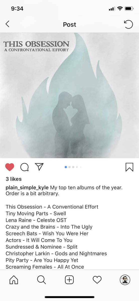 So thankful for the fans who are including us in their top albums of the year. We love you all so much! 🤘🏻