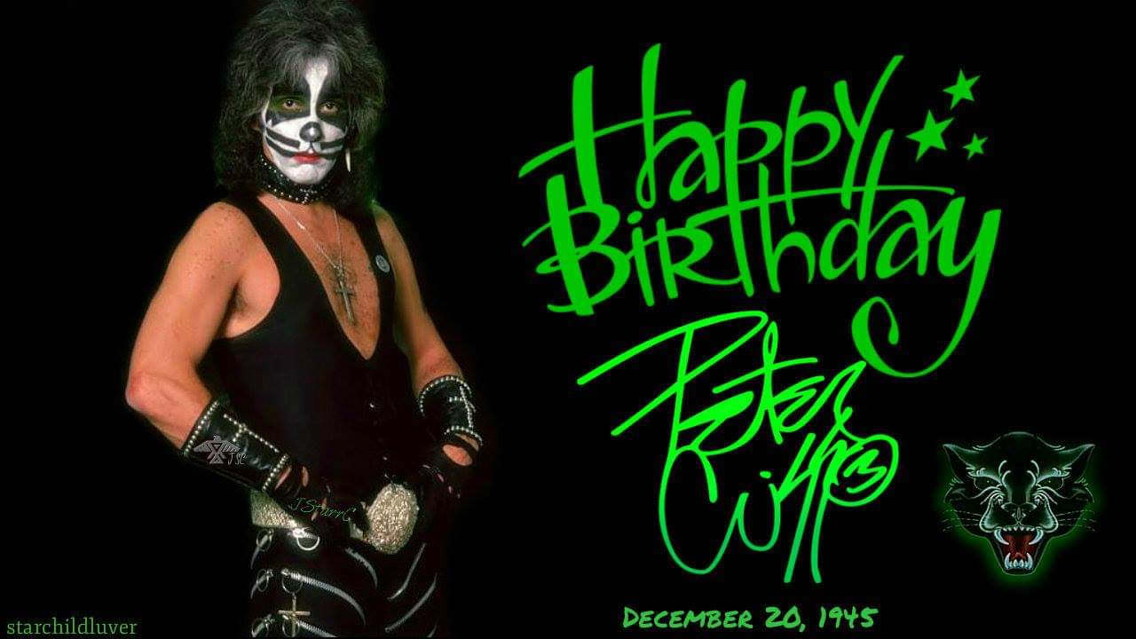 Happy Birthday (73) to Peter Criss of 