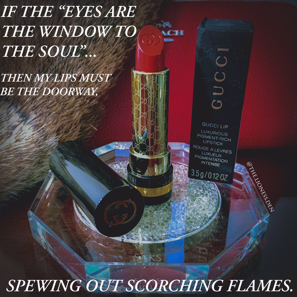 AleksandraNvs's tweet photo. If the “Eyes 👀 are the window to the soul”...

Then my lips 💋 must be the doorway,

Spewing out scorching 🔥 flames.

#StayWild #FierySoul #IntensePassion https://t.co/Rqi4NsYJ40