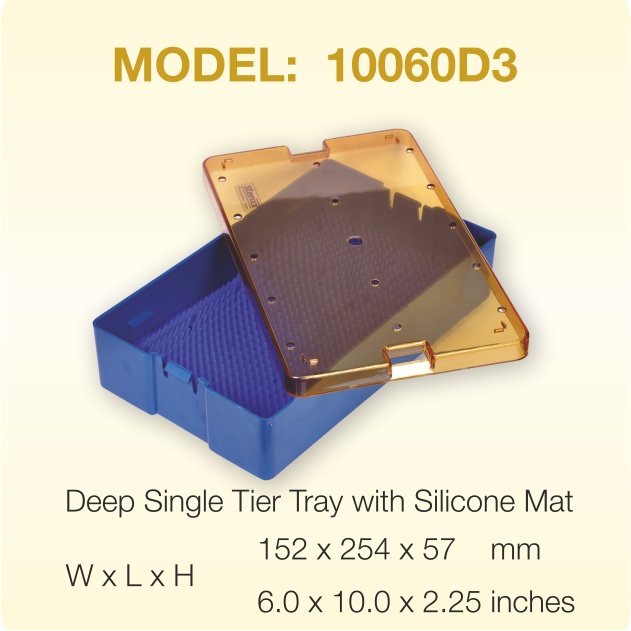 Ophtechnics's tweet image. Have you tried our sterilization Trays?
We have tested the tray for 4000 cycles and it is trusted for all kinds of sterilization like EO, Gamma, Chemical.
Silicon mats are used as holders to keep the instruments.

#CEcertified #microinstruments #surgeryinstrument #manufacturers