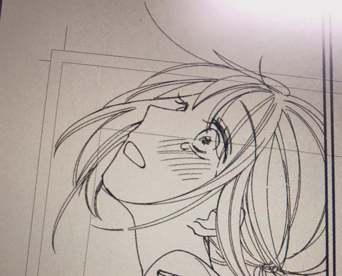 前よりも書き込むようにしてみた髪の毛なんだけど、良い感じでは!?めきめきかけるようになってる 