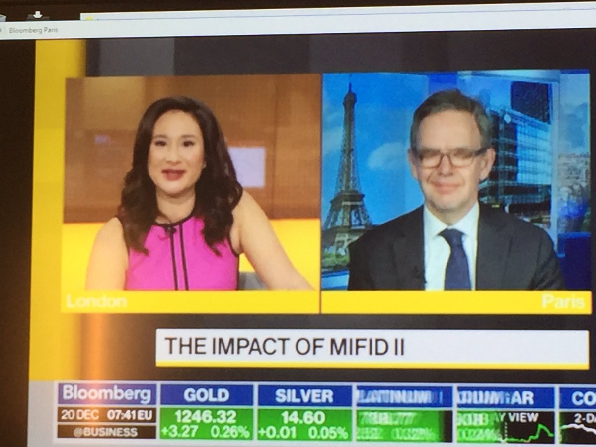 Steven Naijoor, speaking about the impact of #MiFIDII...#datareporting #transparency #unbundling