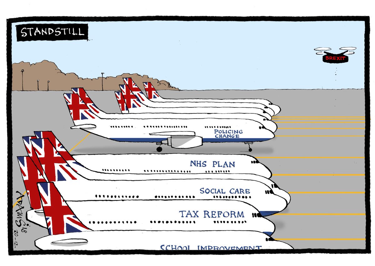 George_Osborne's tweet image. Our ⁦@Adamstoon1⁩ ⁦@EveningStandard⁩ on standstill Britain