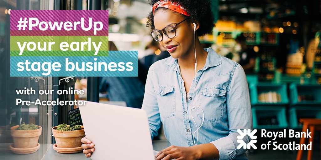 Accelerate and validate your early stage business with our Pre-Accelerator: 8 weeks online training combined with bespoke events, it's fully-funded and could #PowerUp your business! Apply now rbs.co.uk/accelerator