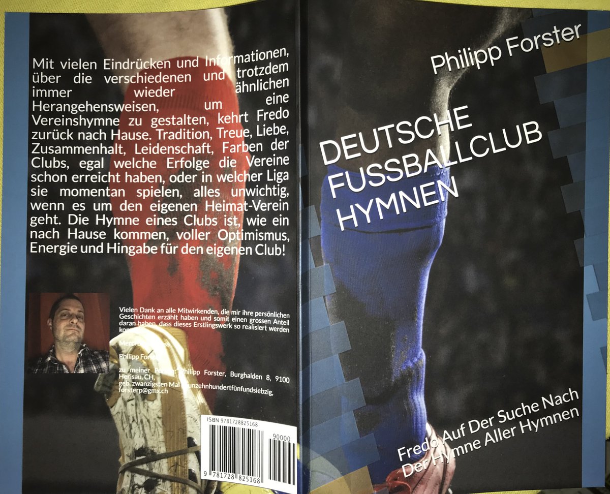 ForsterPhilipp2's tweet image. Spezielles Geschenk für Fussballfans🎁
  «Deutsche Fussballclub Hymnen» jetzt als SOFORTDOWNLOAD + TASCHENBUCH erhältlich:
  fredo.easyname.website
  🎁