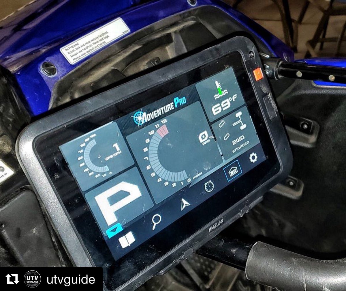 MagellanTRX's tweet image. A @yamahaoutdoors #AdventurePro GPS powered by Magellan being installed for @utvguide in their latest #UTV project.
#Repost @utvguide with @get_repost
・・
Adventure Pro GPS system going in our @yamahamotorusa #YXZ1000R today. #plugandplay #REALizeYourAdventure @in2dirt_media