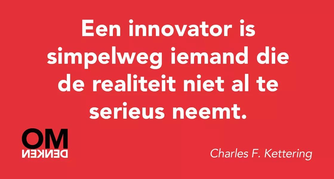 Een succesvolle innovator daarentegen die vervolgens de aansluiting weet te vinden bij de 'oude' wereld
