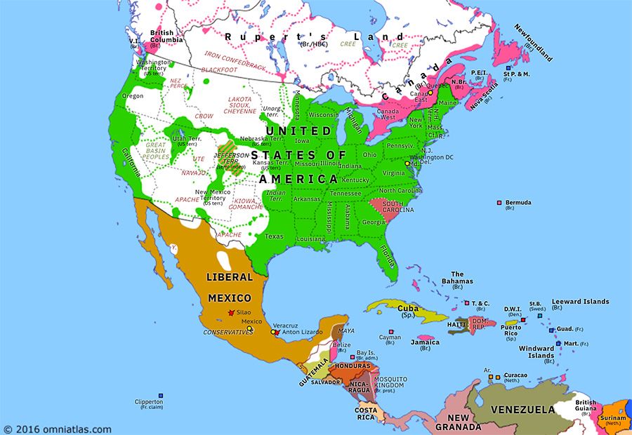 omniatlas's tweet photo. North America 158 years ago today: Secession of South Carolina (20 Dec 1860) https://t.co/NwNArnxkut #NorthAmerica #map #maps #history #1860 #welovemaps #americanhistory #ushistory #americancivilwar #uscivilwar #historyteacher #historybuff #CivilWar #civilwarbuff #SouthCarolina https://t.co/s6UlwlkH1o