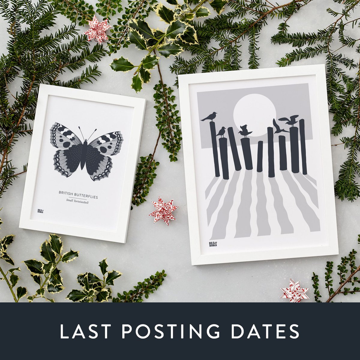 Super Santa... Royal Mail’s last Christmas posting for our prints is today, so please pop your last orders in by midday and we’ll get them dispatched. We can send on a next day for an extra £5 until Friday, so if you're behind, please message us.