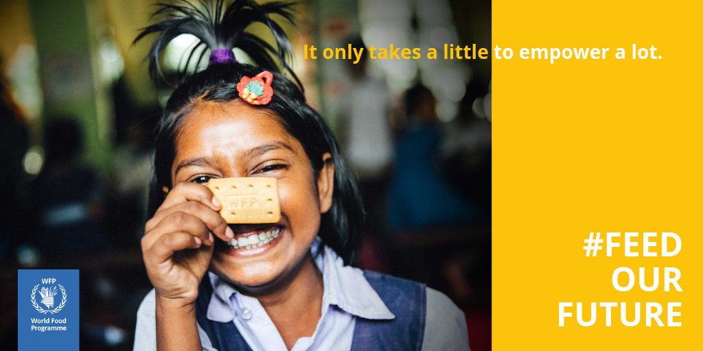 WFP's tweet image. Today is the Human #SolidarityDay! Let us raise our voice to demand a world where no child goes hungry. The future belongs to all of us. bit.ly/2Lu0iMX

#FeedOurFuture