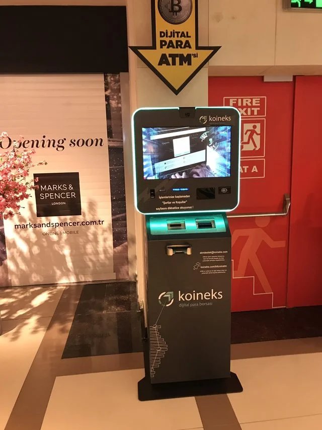 CryptoDavid6's tweet photo. First Bitcoin ATM Opened in Istanbul - Nisantasi
#cryptocurrency #bitcoin $BTC https://t.co/F8haG4ed4s