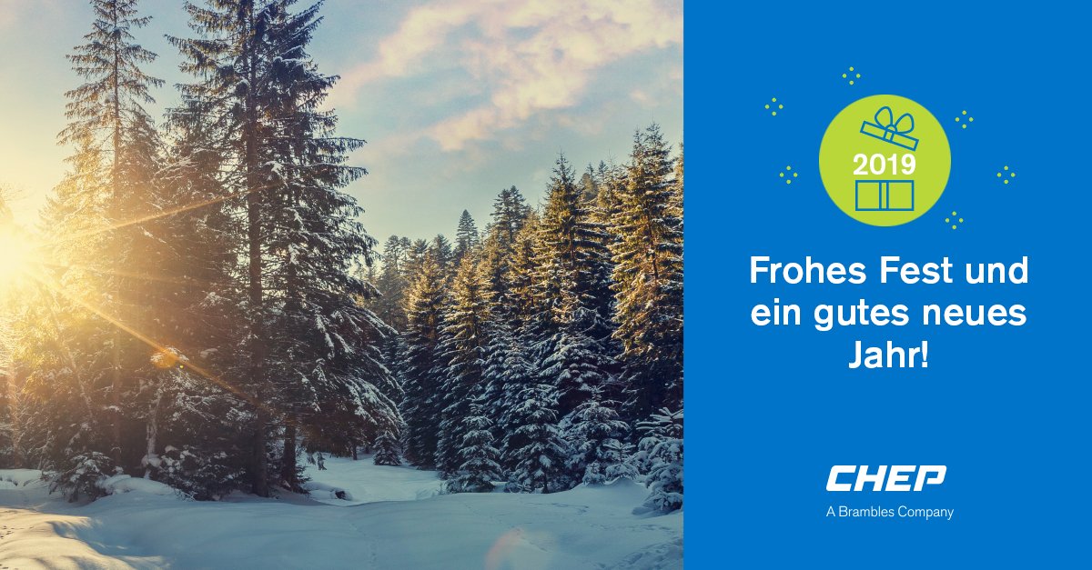 KaiDerda's tweet photo. CHEP wünscht einen guten Rutsch ins Jahr 2019! Wir freuen uns auf ein weiteres erfolgreiches Jahr für Ihre Supply Chain! https://t.co/DTgg89Y2xB https://t.co/HFW4KNiiZT