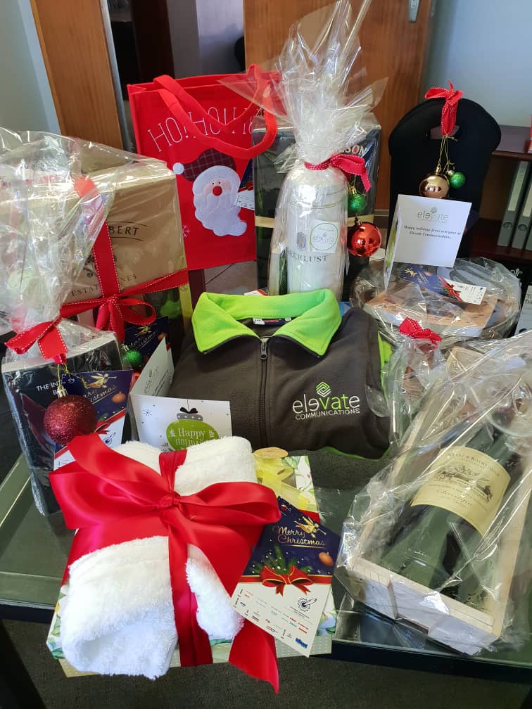 ElevatePR_ZW's tweet photo. Corporate gift supplies, bringing Christmas cheer to our clients...#MerryChristmas https://t.co/5rdtVHOzaH