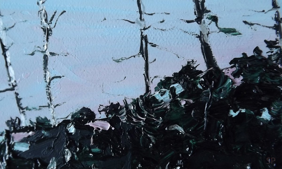 stretchedpaw's tweet photo. A little bit of sky, silver detailed trunks and branches; details from the Northern Palms oil painting
#northern #trees #oil #oilpainting #detail #sky #polish #highway #landscape #SP #stretchedpaw https://t.co/ETaF8hLlMQ
