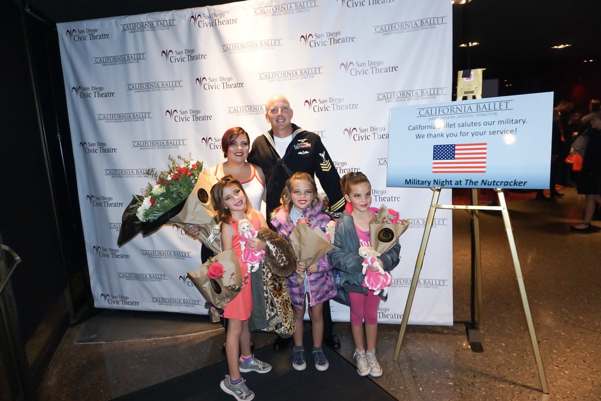 CalBallet's tweet image. Thank you to our local Military Family for their incredible onstage performance tonight! ❤️