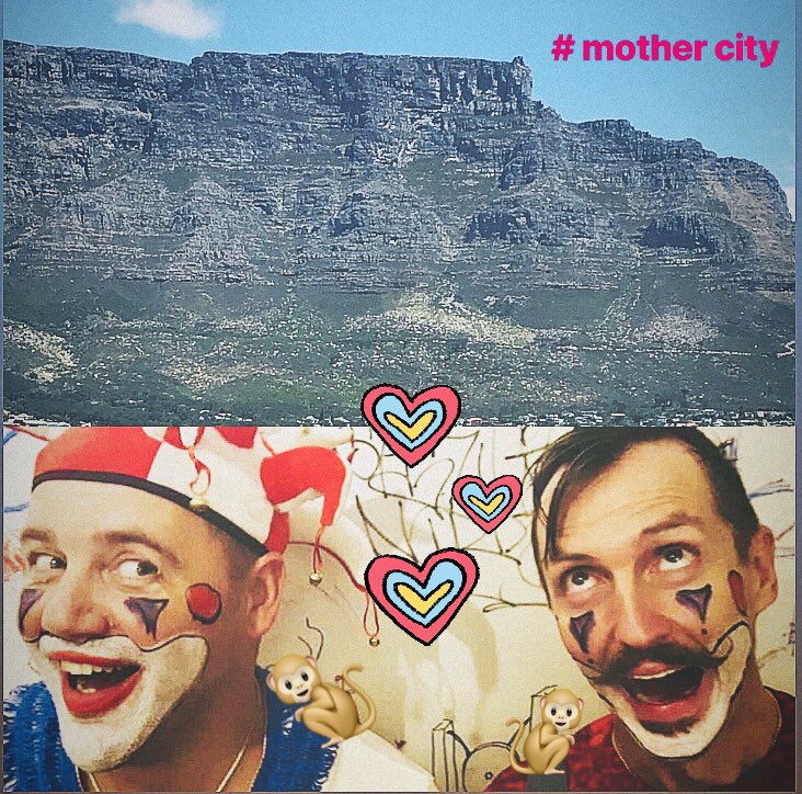 We’ve arrived Cape Town! 
Join us at @MercuryLiveCTN tonight 🤡

With support by Kat &amp; Wolf. 

Tickets available at the door. 🎪                                          <a href="/chrischameleon/">сняis сндмеLеои</a>