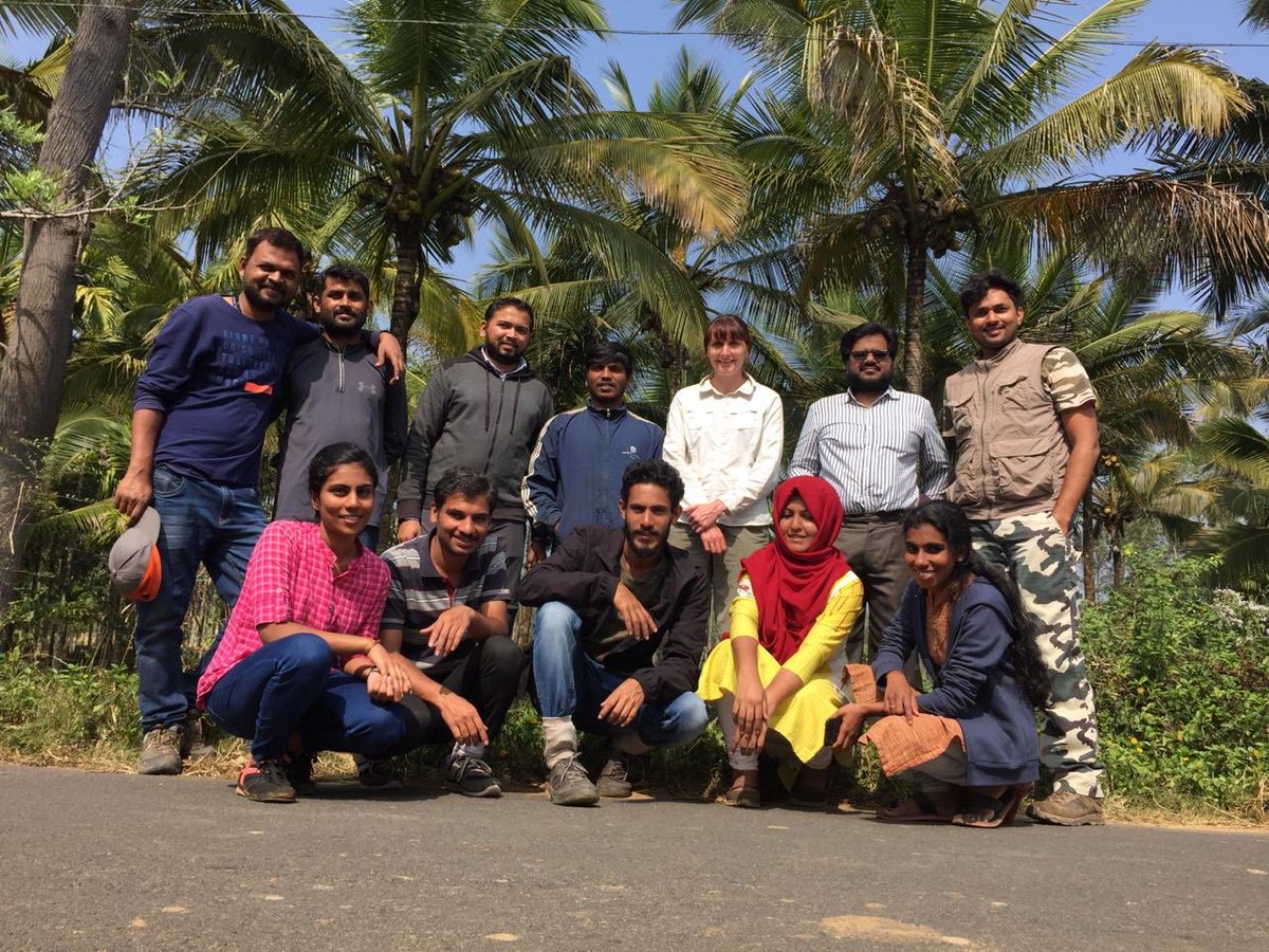 MonkeyFever_'s tweet image. Last day of fieldwork in Wayanad today.  Thanks to the brilliant field team for all their hard work- see you in Shimoga next year! @abi_vanak @bethan_purse #MonkeyFever #OneHealth