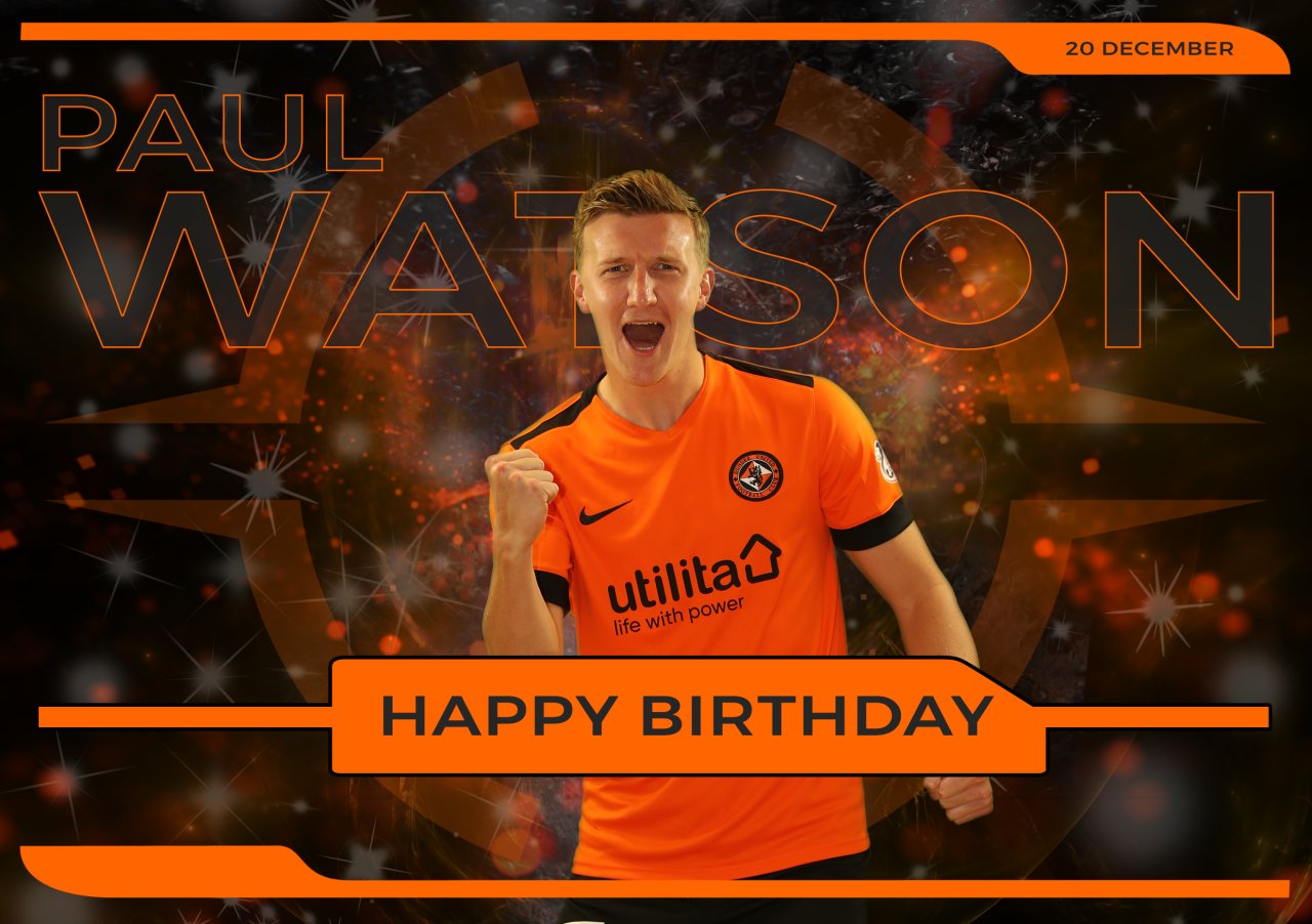 Happy 28th Birthday to Defender Paul Watson.  Have a good one!   