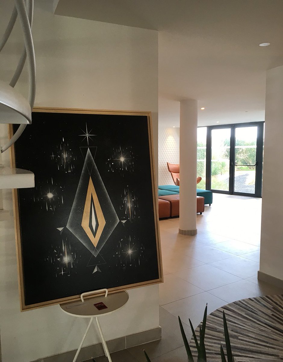 Je suis très heureux d'exposer à La Plage Arts et Émotions hôtel 5 étoiles pour cette fin d'année.