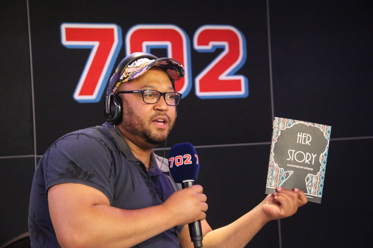 Radio702's tweet photo. Up first @Eusebius speaks to Natasha Allie - author of Her Story: Daughters of Modjadi, a children's book that features stories of inspirational women #ForTheLoveOfBooks #ForTheLoveOfReading https://t.co/NDr83W0FQK
