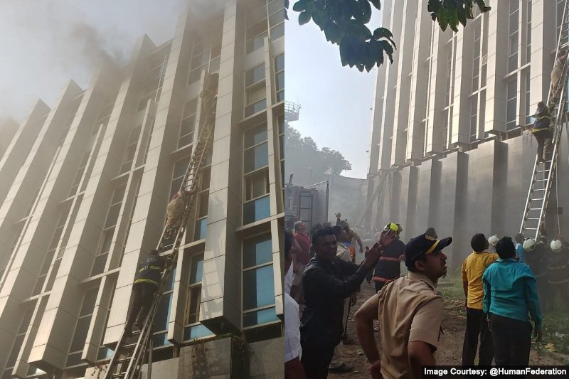 aniruddhasadm's tweet photo. The #ESICFire incident at Mumbai again brings forth the #FireSafety of public buildings. Mumbai Mayor directs all government hospitals to undergo #FireAudit. https://t.co/jpC3EzIW5x