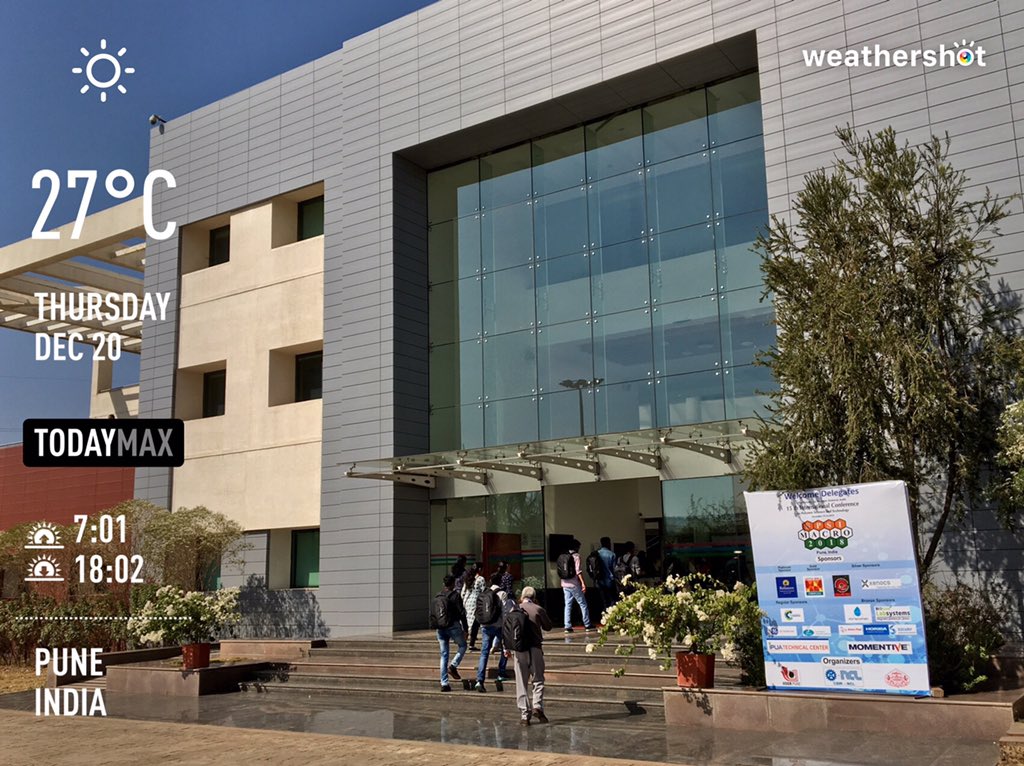 ICMM_Lboro's tweet photo. A huge variety of #talk s in #India Society for #Polymer #Science and  #Japanese delegates in @IISERPune and invited talk by @tapio_ala @AaltoUniversity @ICMM_Lboro @LboroScience #Physics #Chemistry https://t.co/VfiB2y49DV