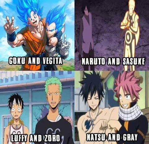 Who are your favourite duo ?
For me Naruto and Sasuke