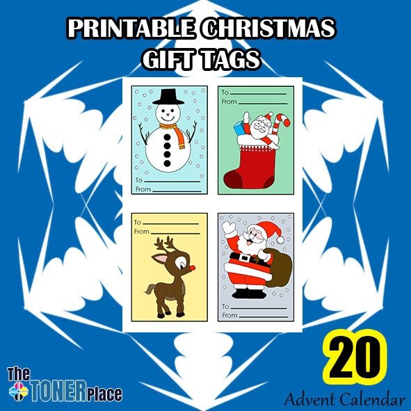 #christmas #Adventcalendar. Behind door number 20 is a printable gift tags for you to download. bit.ly/2E4Y4Tq
