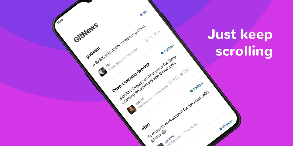 GitNews: Trending repositories from GitHub, HackerNews &amp; Reddit producthunt.com/posts/gitnews via <a href="/farbodsaraf/">Farbod Saraf</a>