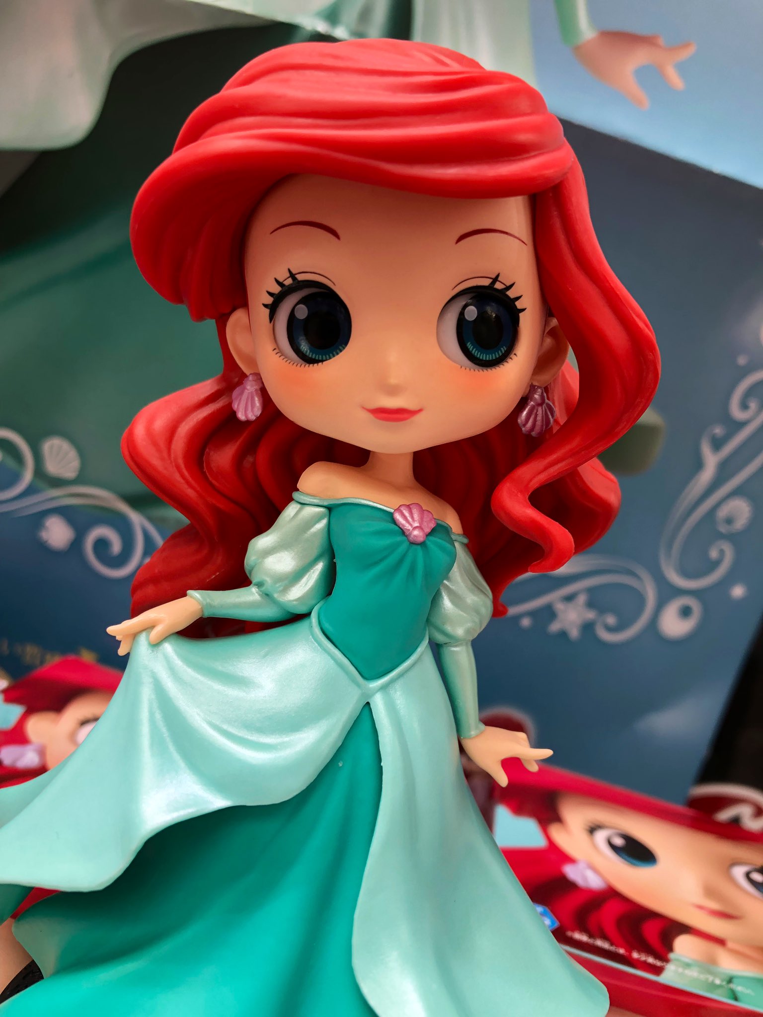 スピカ大宮南銀店 Twitterren 景品情報 Q Posket Disney Characters Ariel Princess Dress が入荷しました アリエルのすてきなドレス姿がq Posketに登場ですよ スカートの光沢加工がゴージャスな雰囲気です ディズニープリンセス アリエル Qposket