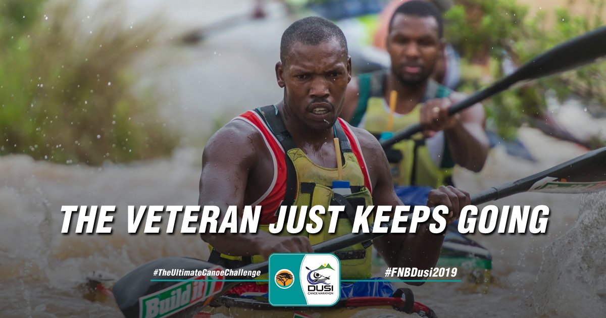 He just keeps on going!

After winning his only FNB Dusi title in 2008, <a href="/MbanjwaThulani/">thulani Mbanjwa</a> is ready to fight it out for a maiden K1 title at the 2019 edition

FULL STORY - dusi.co.za/2018/12/20/mba…

 #FNBDusi2019
#TheUltimateCanoeChallenge
#WeGetWhyYouPaddle
#MyDusi