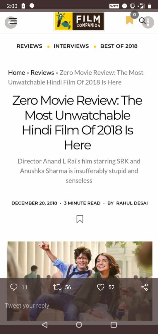 Rahul Desai On Twitter If Anything It Only Proves That They Care A Lot About Reviews