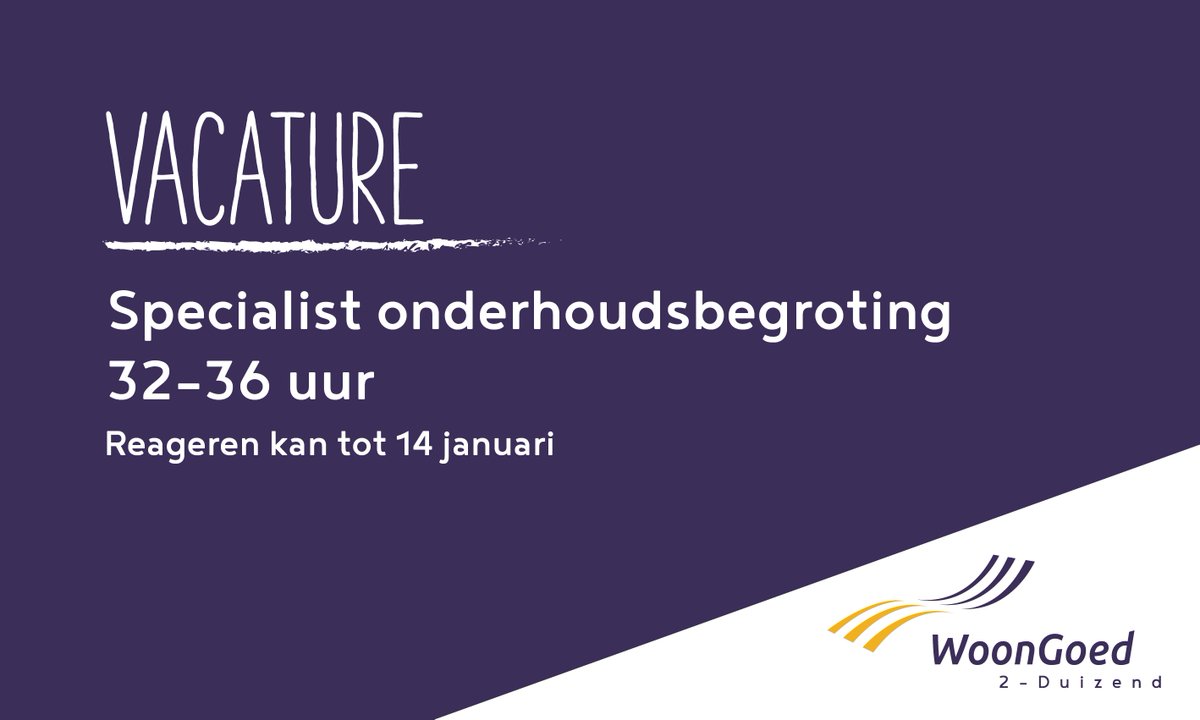 Woongoed2000's tweet photo. Ben jij degene die zich in onze afdeling Vastgoed komt verdiepen? Bekijk hier snel de volledige vacature: https://t.co/hd7E9LAC6J https://t.co/h9fzfxGgTB