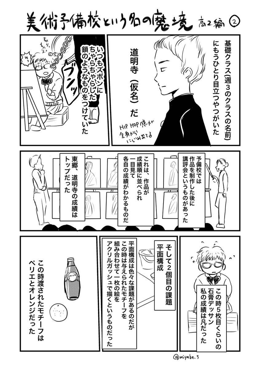 美術予備校という名の魔境 -高2編- ② 