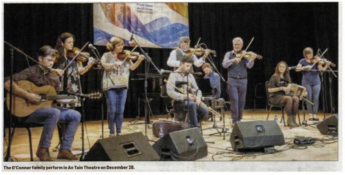 CRYIre's tweet photo. The @argusnews covers the upcoming O'Connor Family Concert in aid of https://t.co/Knf4vLjVPb happening on 28th December in #AnTain, #Dundalk - not to be missed - to get your tickets head to https://t.co/SglnbTm6mZ

#Charity https://t.co/lViA7SndwX