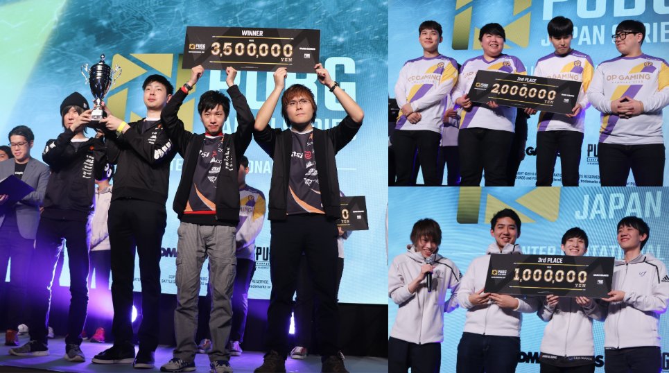 ayayuka99's tweet photo. 先日行われた #PWI2018 の試合後、TOP3に輝いた「SunSister Suicider’s」「OP GAMING Hunters」「Crest Gaming Xanadu」の3チームにインタビューさせていただきました！👑✨

「OP GAMING Hunters」の4人には、日本チームと戦った感想を聞いています！👀
https://t.co/Kz7SxrgWJj https://t.co/fSJyTMK4Gv