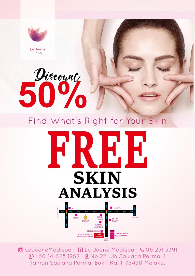 Lejuenemedispa On Twitter Free Skin Analysis And Free Consultation Whatsapp 0146281262 Now 50 Discount For All Services